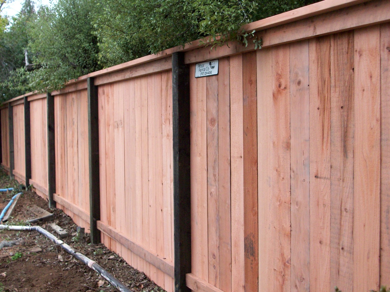 TOP CAP FOR SOLID FENCES Arbor Fence Inc A Diamond Certified Company